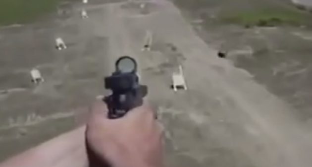 zipline target shooting