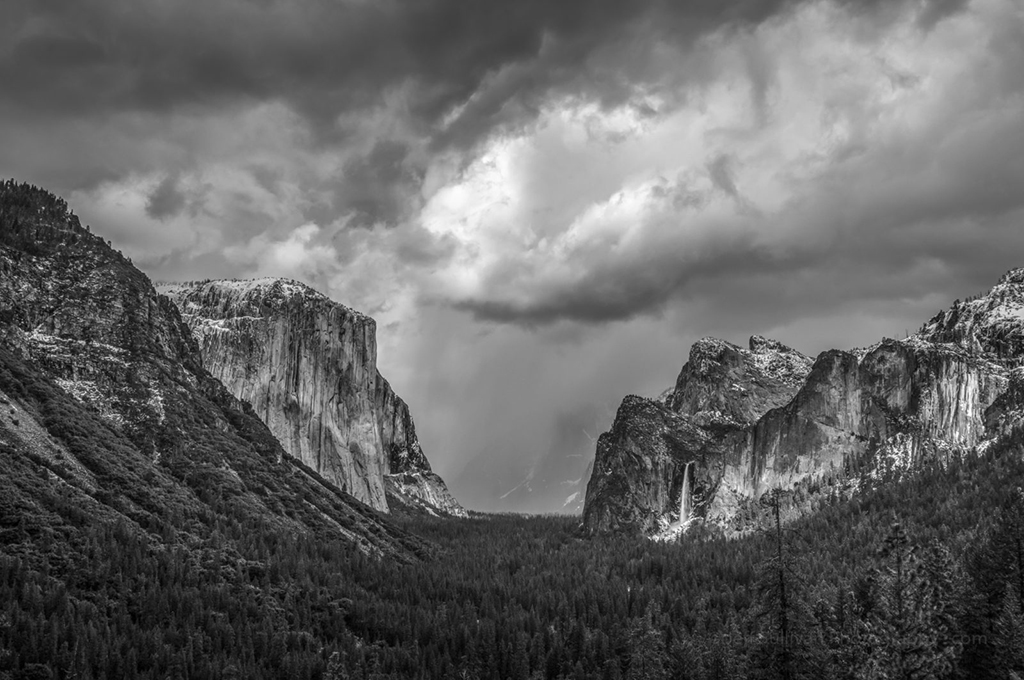 Today’s Photo Of The Day is “Snow Showers in Yosemite Valley” by Jeff Sullivan. Location: Yosemite National Park, California.