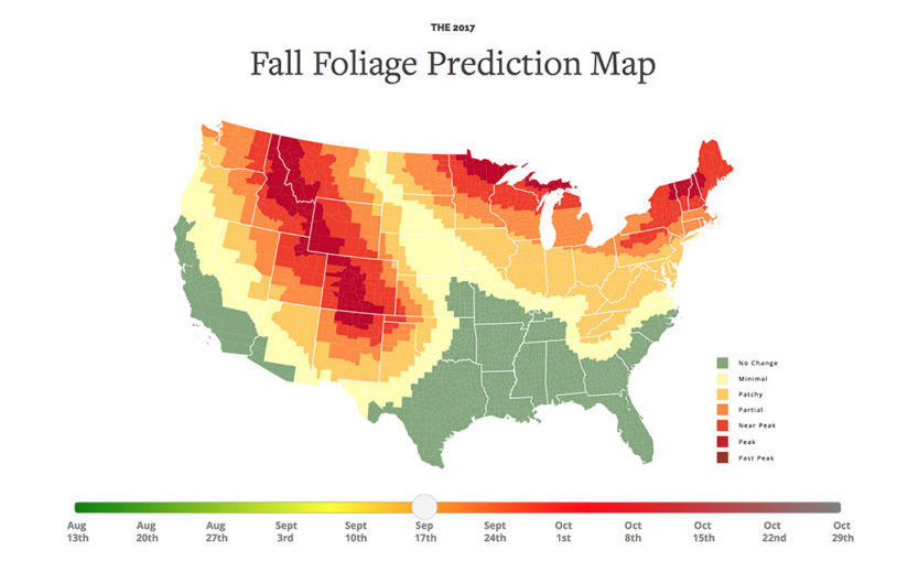 fall color map