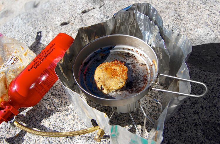 Cooking Blueberry Cornmeal Pancakes