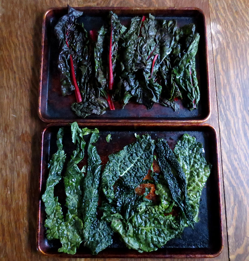 Fresh Kale and Chard