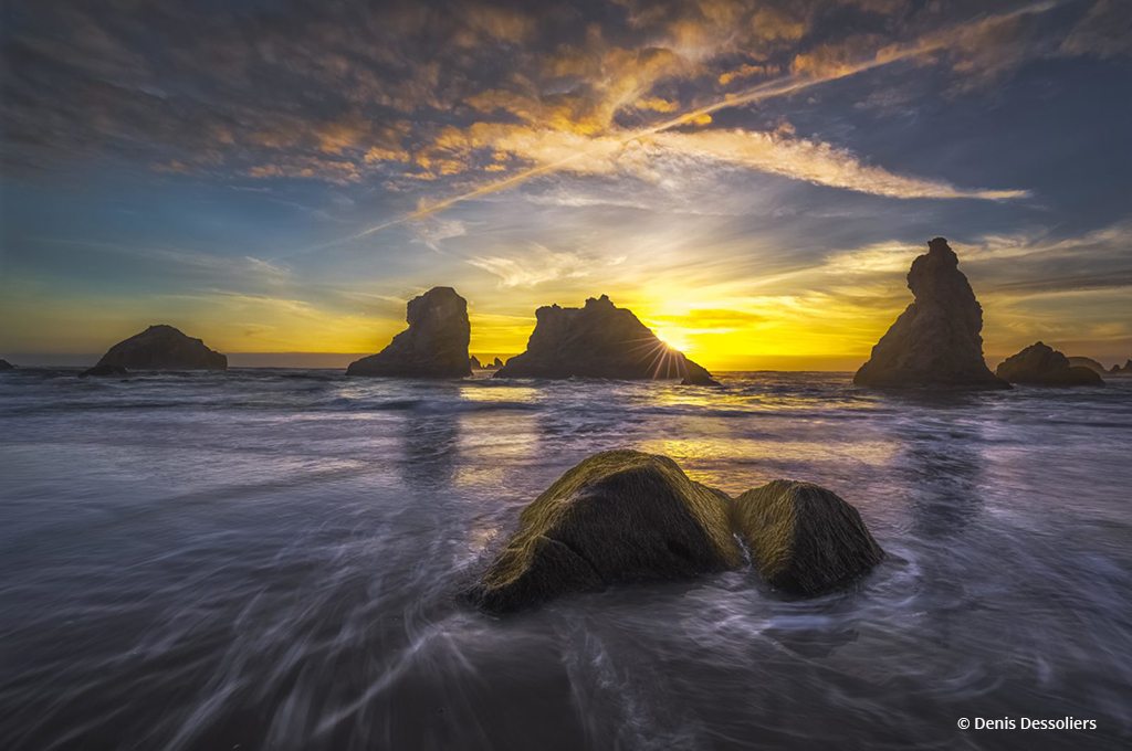 Today’s Photo Of The Day is “Summer Sunset” by Denis Dessoliers. Location: Bandon, Oregon. 