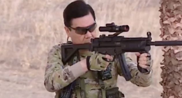 The President of Turkmenistan's Anti-ISIS Propaganda Video Is Straight Out Of A 1980s Action Movie