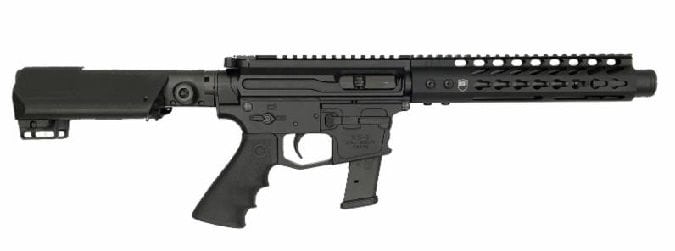 Dark Storm's Hailstorm 9mm pistol and carbine gives AR enthusiasts a lot of reasons to add these platforms to their collection, first of all, using GLOCK® magazines.