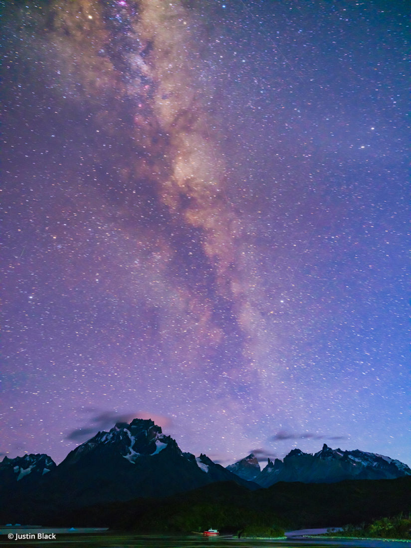 Milky Way over the Paine Massif, Fujifilm GFX 50S