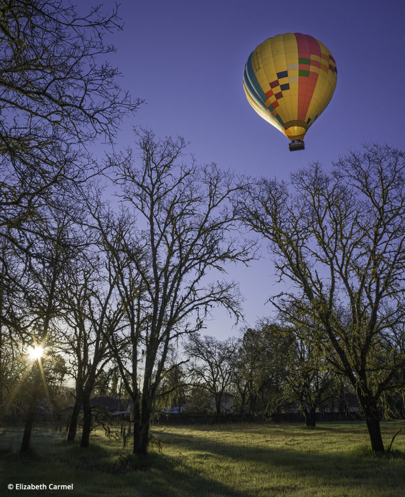 Hot-air balloon, Hasselblad X1D