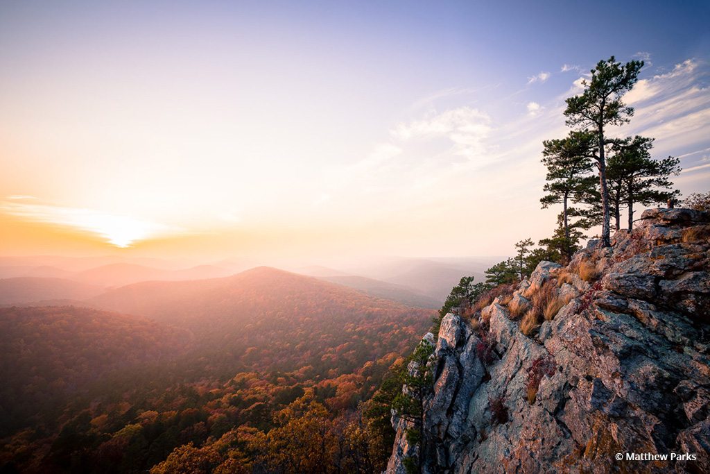 Today’s Photo Of The Day is “Ouachita Sunset” by Matthew Parks. Location: Ouachita National Forest, Arkansas.