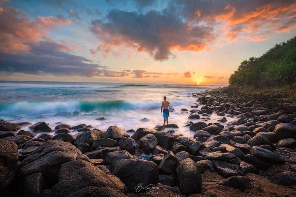 Today’s Photo Of The Day is “Burleigh Sunrise” by Ben Elliott. Location: Burleigh Heads, Gold Coast, Australia.