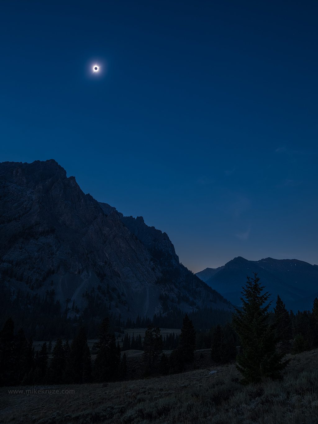 Today’s Photo Of The Day is “Solar Eclipse above the Lost River Range, central Idaho” by Mike Kruze. 