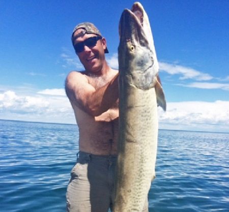 State Record Monster Muskie Found On Mille Lacs