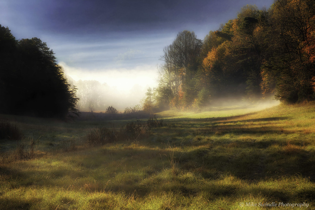 Congratulations to Mike Swindle for winning the recent Shadows assignment with the image, “Autumn Fog.”