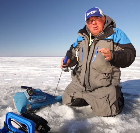 Dave Genz Legacy Ice Fishing Rod with Winn Grip Handles