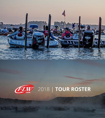 FLW ANNOUNCES 2018 FLW TOUR PRO ROSTER - Outdoor Enthusiast Lifestyle