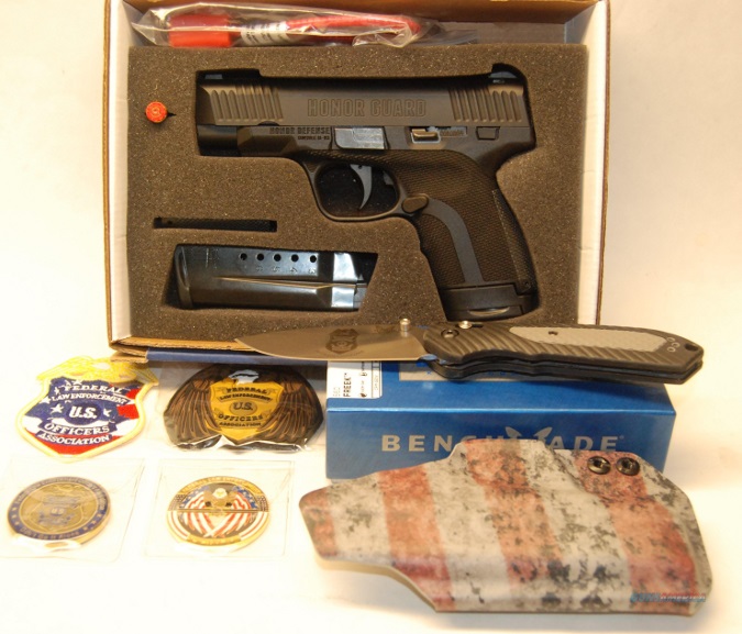 Honor Guard Pistol to be Auctioned in Support of Federal Law Enforcement Officers Foundation