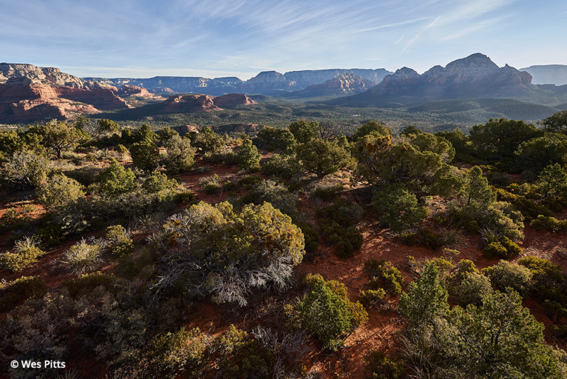 Sony a7R III, Long Canyon from the air, Sedona