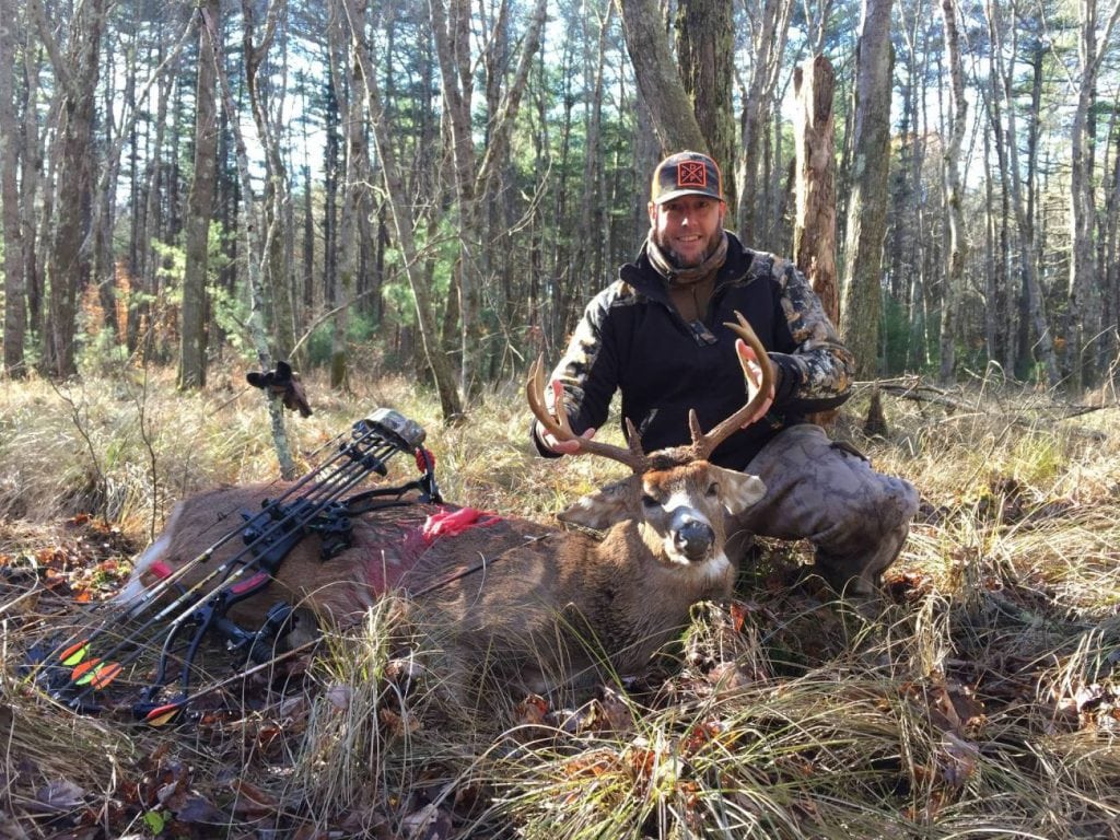 Tom Adams with his Thanksgiving Buck