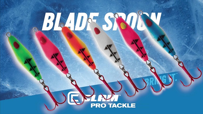 Clam Pro Tackle Rattlin Blade Spoon