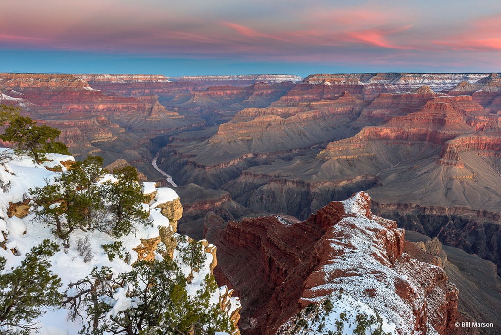 Today’s Photo Of The Day is “Winter Wonder” by Bill Marson. Location: Grand Canyon National Park, Arizona. 