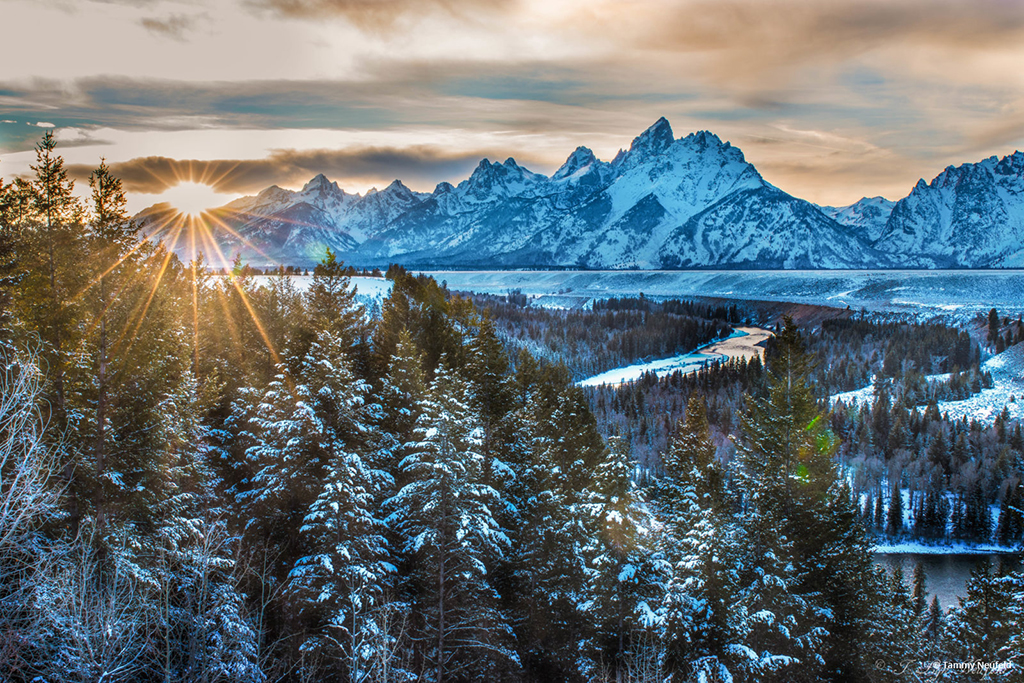 Today’s Photo Of The Day is “Heavenlands” by Tammy Neufeld. Location: Grand Teton National Park, Wyoming. 