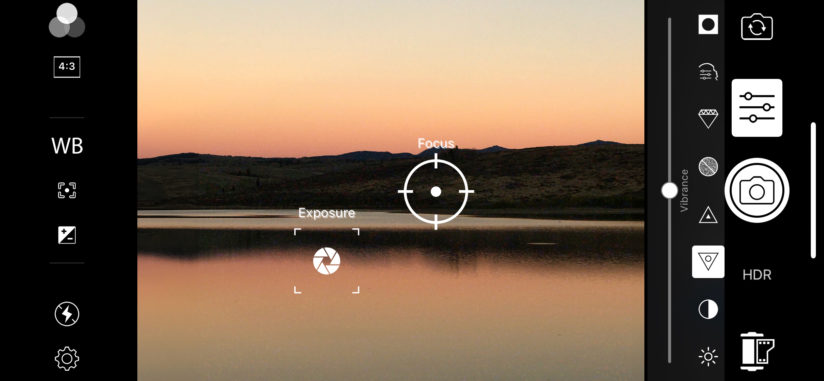 Enhancements are available in ACDSee Pro For iOS Camera Mode