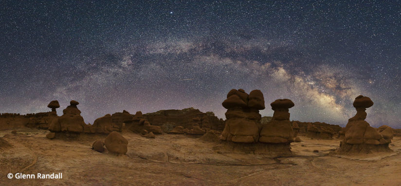 processing night photography goblin valley state park