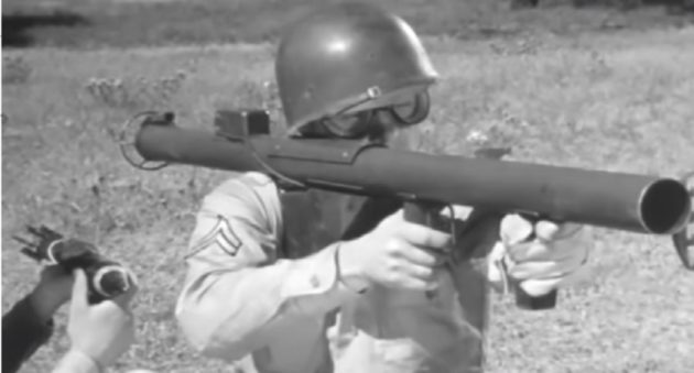 WWII Bazooka training video