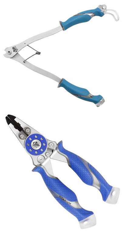 Cuda Tools Carbon Steel Hook Cutter and Mono/Braid Fishing Pliers & Wire Cutters