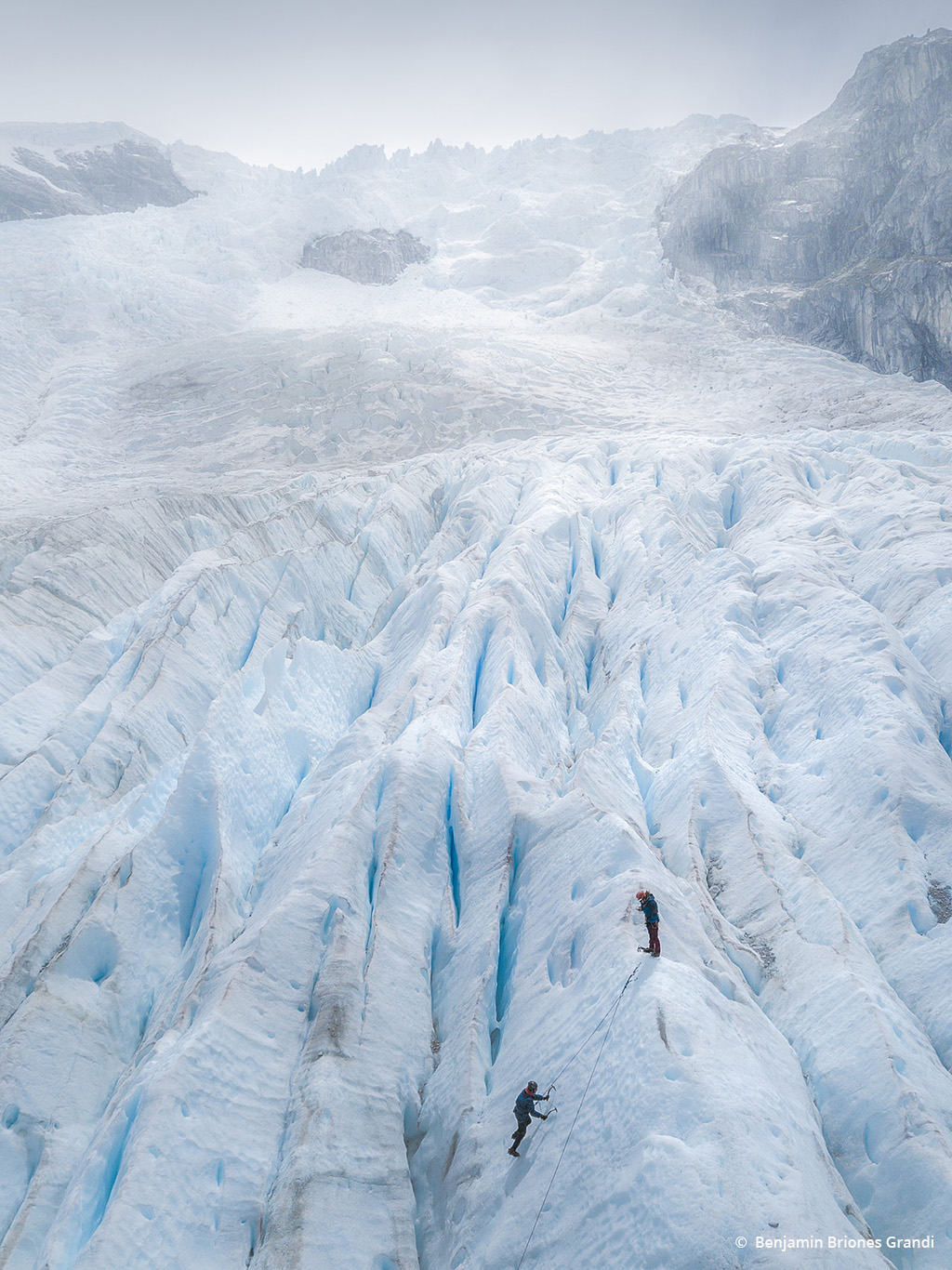 Today’s Photo Of The Day is “Glacier Climbing” by Briones Grandi. Location: Leones Glacier, Coyhaique, Chile.