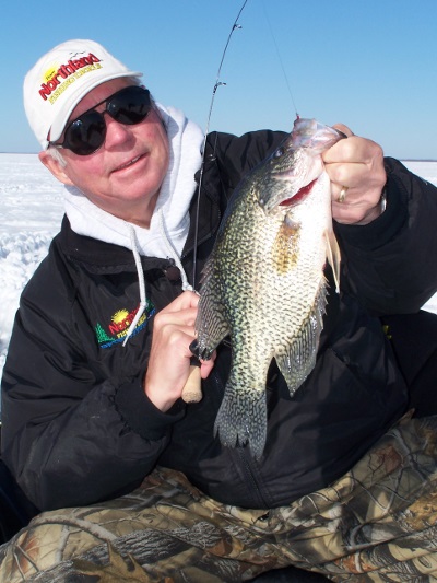 FINICKY PANFISH THROUGH THE ICE