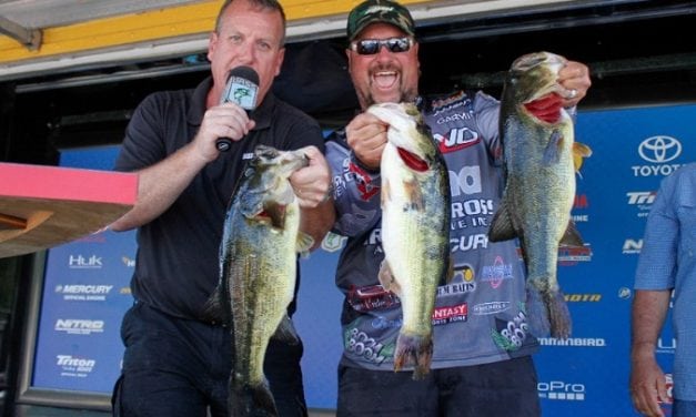 Roumbanis Rambles Into Lead in Bassmaster Open At The Atchafalaya Basin