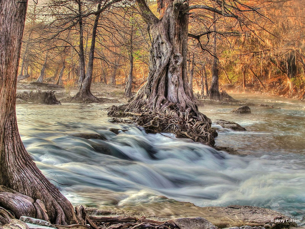 Today’s Photo Of The Day is “Guadalupe River Sunrise” by Jerry Cotten. Location: Central Texas.