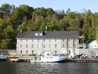 Glenora Fisheries Station on Lake Ontario