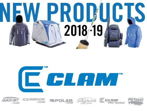 Clam Outdoors Launches New 2018-19 Ice Fishing Products 1