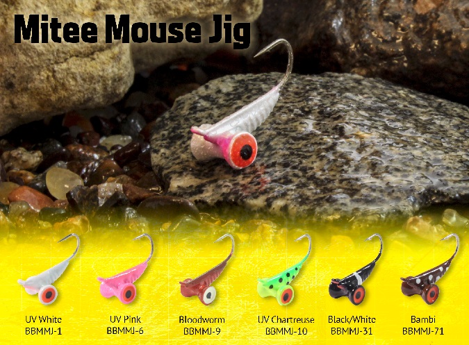 Northland's New Bug-Eyed Mitee Mouse Jig