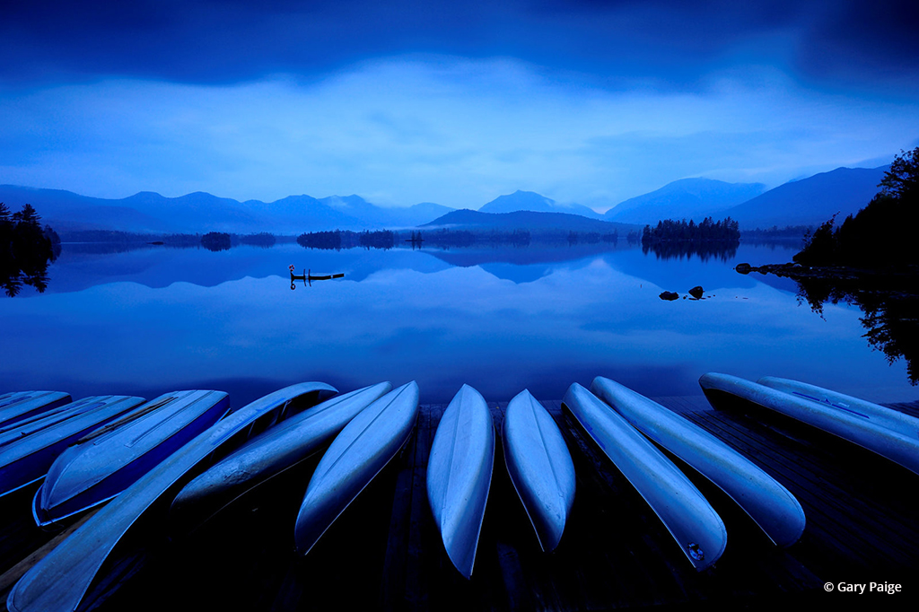 Today’s Photo Of The Day is “Twilight on Elk Lake” by Gary Paige. Location: Adirondack Park, New York.