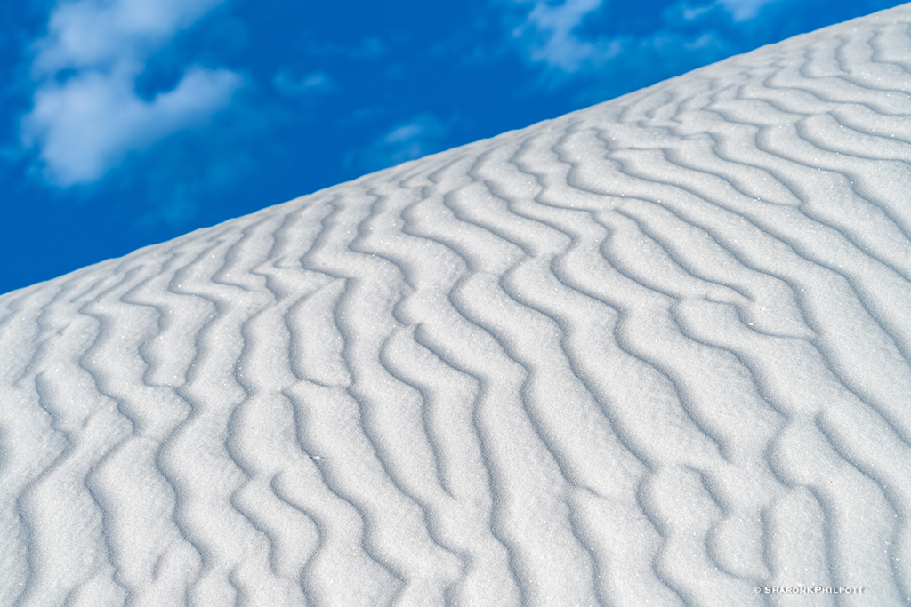 Today’s Photo Of The Day is “Sand Dunes” by Sharon Philpott. Location: White Sands National Monument, New Mexico. 