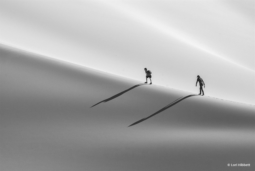 Today’s Photo Of The Day is “Climbing the Dunes” by Lori Hibbett. Location: Death Valley National Park, California.