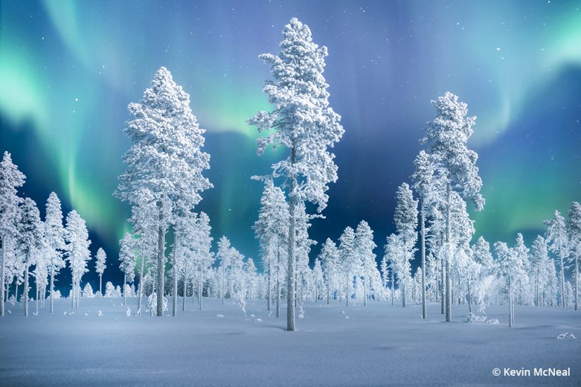 Winter photography with the Northern Lights