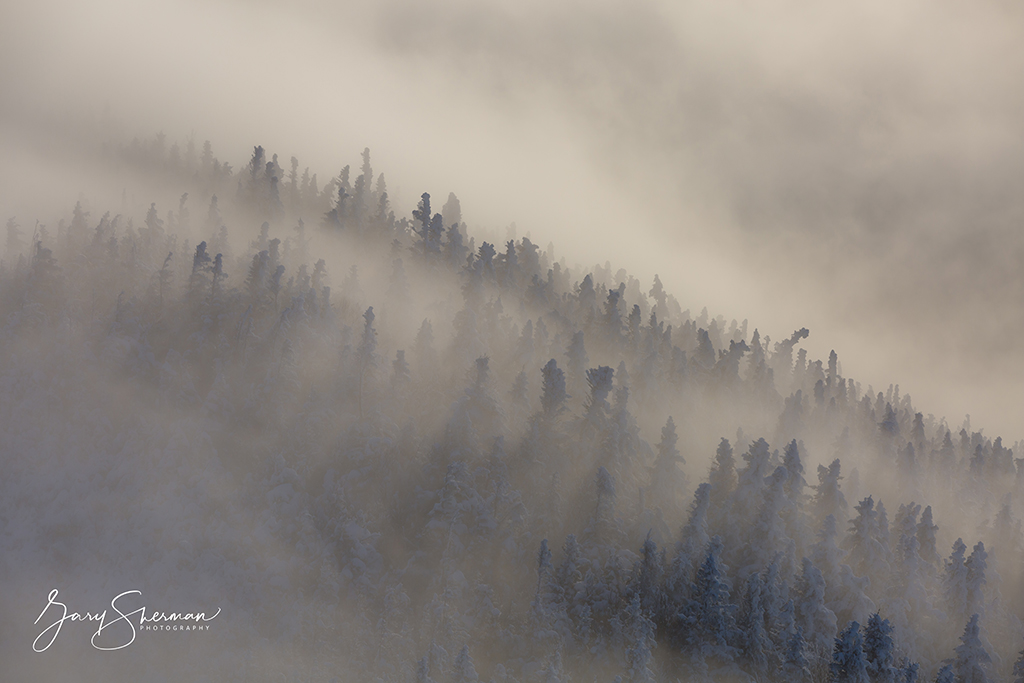 Today’s Photo Of The Day is “Ghosts of the Ridge” by Gary Sherman. Location: Franconia Notch, New Hampshire.