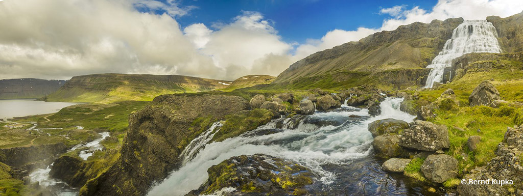 Today’s Photo Of The Day is “Dynjandi Falls Panorama” by Bernd Kupka. Location: Westfjords, Iceland.