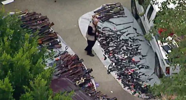 massive gun collection seized