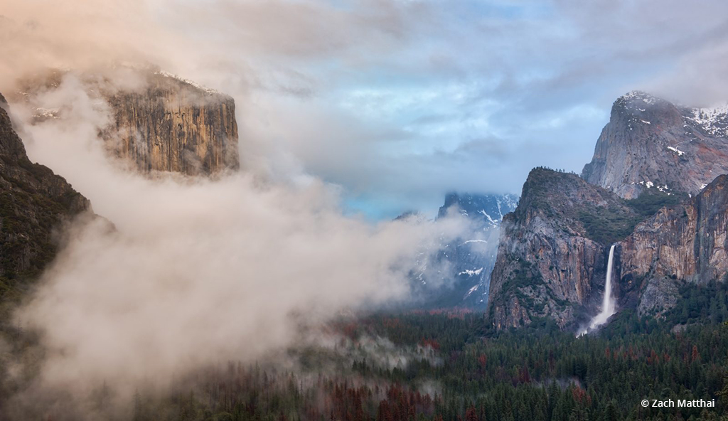 Today’s Photo Of The Day is “Tunnel View” by Zach Matthai. Location: Yosemite National Park, California.