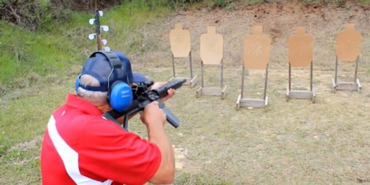 Jerry Miculek Puts 5 Shots on Target in 1 Second with an AR-15