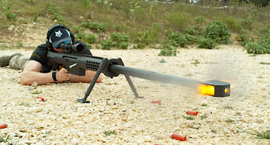 The Awesome Power of a 20mm Rifle, Highlighted in Slow Motion Footage ...