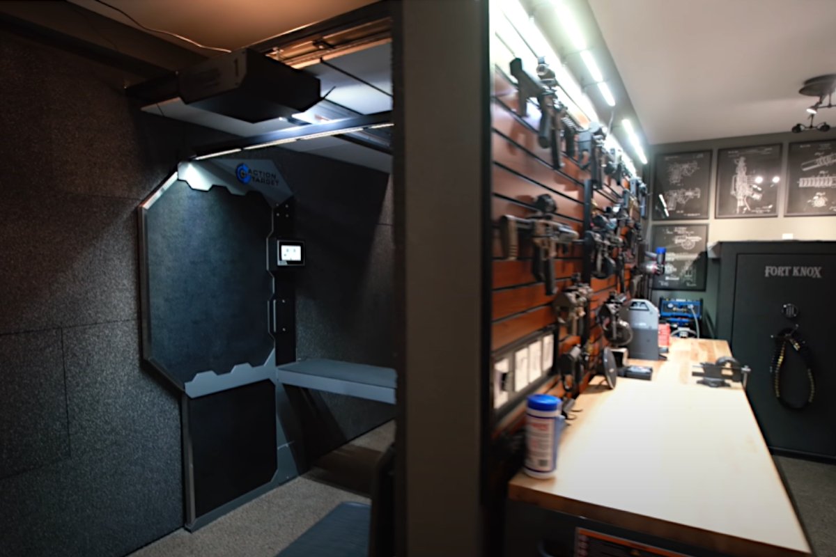 Private Home Has an Indoor Gun Range and Firearms Collection That ...