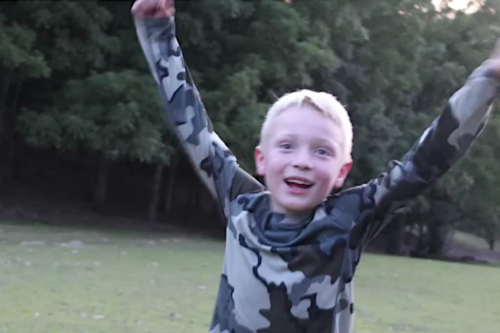 Kid's Reaction To Harvesting First Buck Is Priceless - Outdoor ...