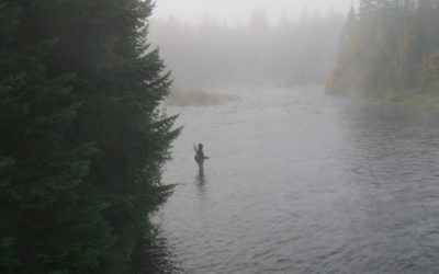 Cold Weather Fly Fishing on Maine’s Magalloway River