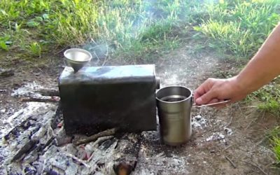 Hobo Water Heater is a Simple and Incredibly Effective Camping Hack