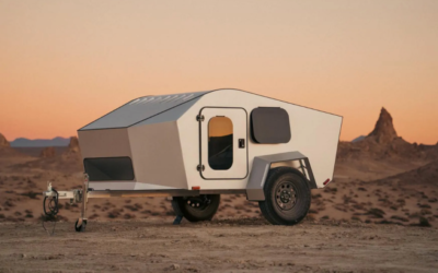 Polydrops Makes a Lighter, Aerodynamic Camper for EVs That’s Under $10,000