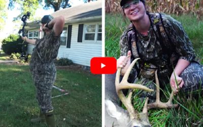 Pregnant Bowhunter Bags Big Missouri 8-Point With Perfect Shot